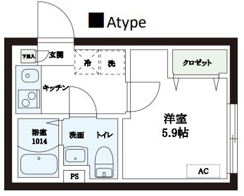 レピュア本郷レジデンスの間取り