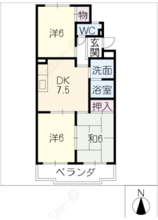 センチュリーコートの間取り