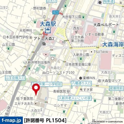 【地図】 | グレージュ大森