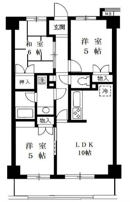 ロイヤルマリーンハイムの間取り