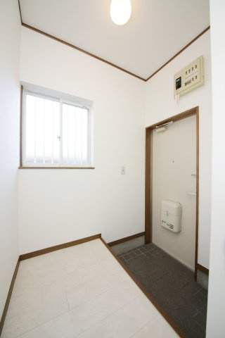 コーポαの玄関
