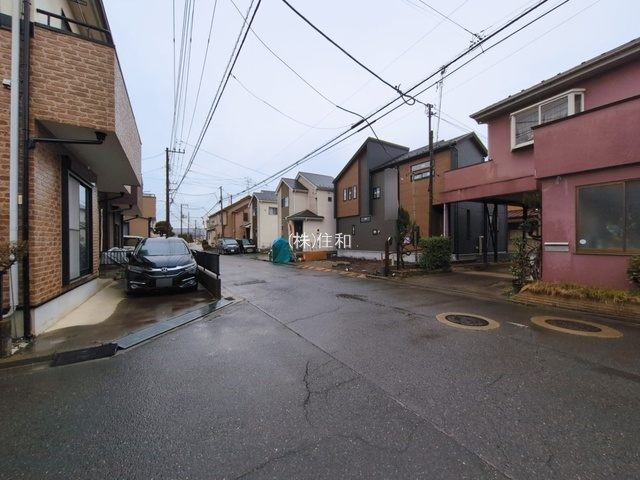 【新築分譲住宅】ふじみ野市仲３丁目の前面道路含む現地写真
