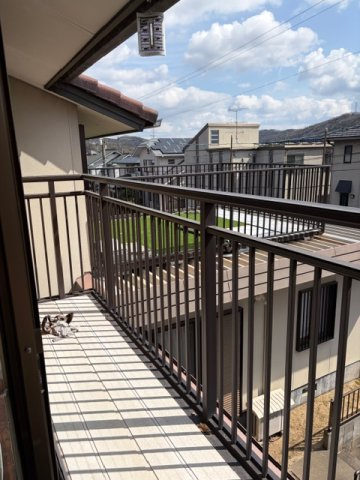 岡山市東区瀬戸町旭ケ丘3丁目のバルコニー