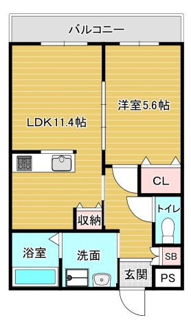 ひまわりの間取り