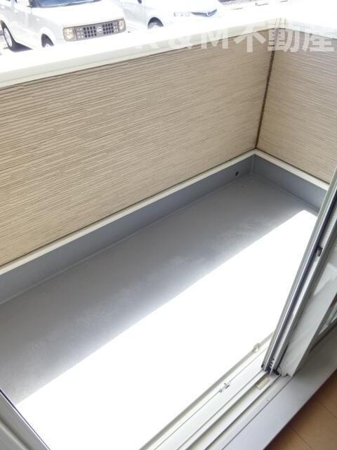 カーサ大井Ｃのバルコニー|バルコニー付きです