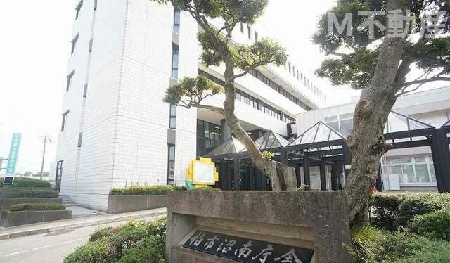 カーサ大井Ｃの展望|柏市沼南庁舎まで1,200m 
