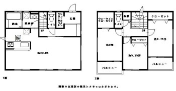 香美市土佐山田町　中古一戸建ての間取り|■建物価格2,950万円■土地面積156.54㎡■建物面積98.12㎡■3LDK
