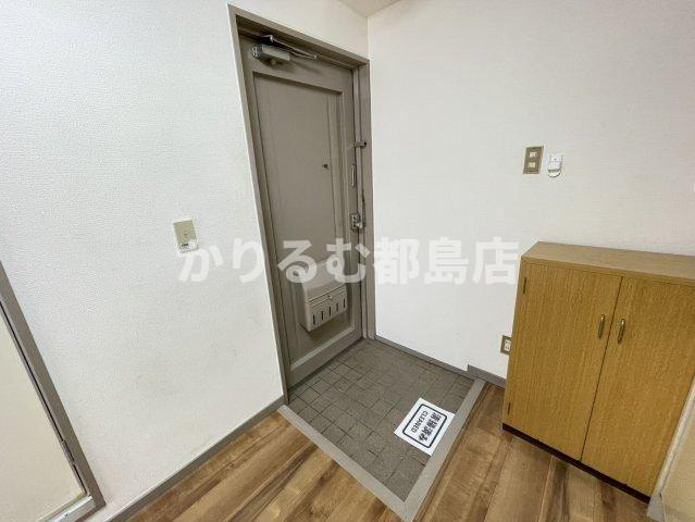 都島ニューハイツの玄関