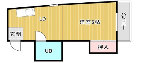 都島ニューハイツの間取り