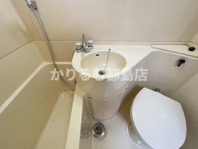 都島ニューハイツの洗面所
