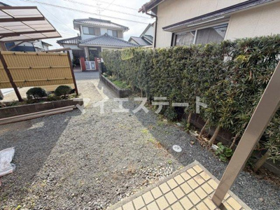 【庭】 | 古閑中（岩井）貸家