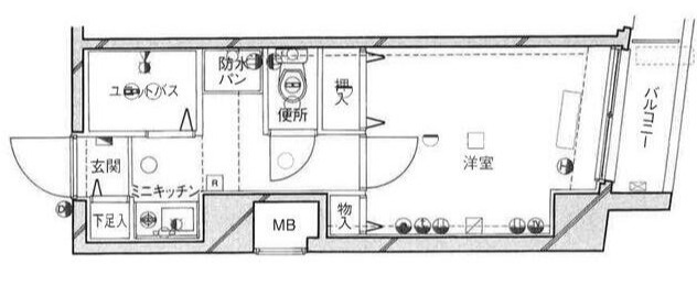 ヴェルステージ中野新橋の間取り