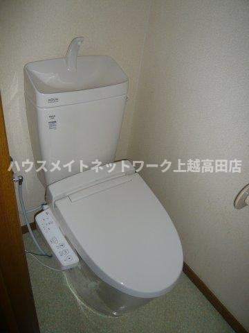 ハイツ２５のトイレ|温水洗浄暖房便座