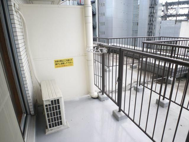 ライオンズマンション池袋のバルコニー