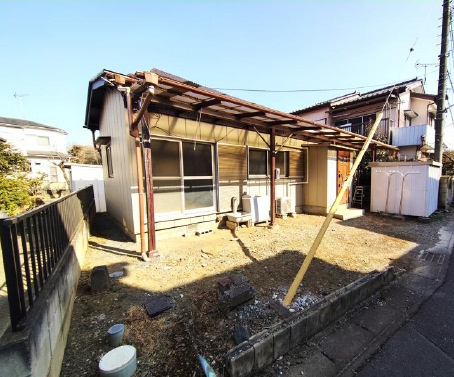 敷地面積31坪　売地　川越市笠幡の外観|現況：古家あり、解体更地渡し