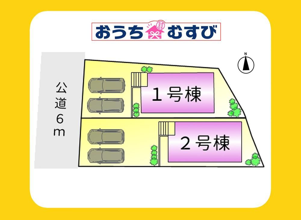 尾張旭市東三郷町第2(全2棟)の区画図