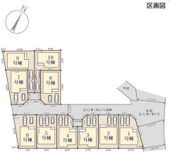 リーブルガーデンうるま市前原の区画図