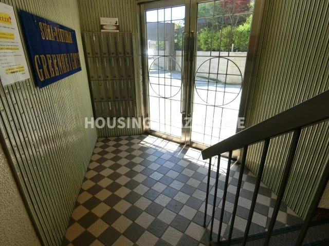 離宮前グリーンハイツのロビー