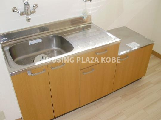 離宮前グリーンハイツのキッチン