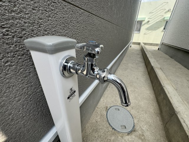 うるま市与那城屋慶名　第6（全4棟）3号棟の設備|3号棟　外水栓♪