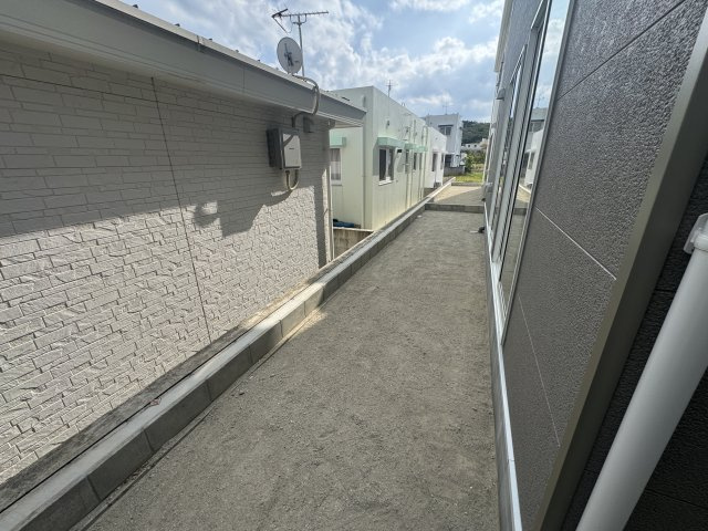うるま市与那城屋慶名　第6（全4棟）3号棟の庭|3号棟　お庭付き♪