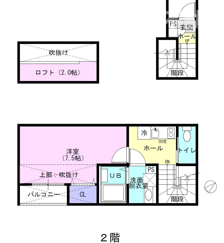 サラブレッドⅢの間取り