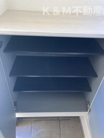 サラブレッドⅢの収納|専用の収納スペースです