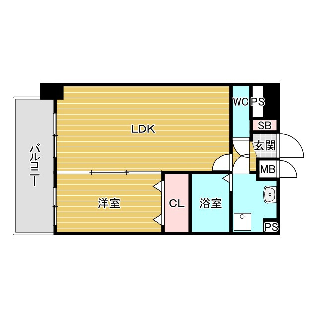 プレサンス庄内ブレイシスの間取り