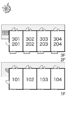 【区画図】 | レオパレスオブリカーサ