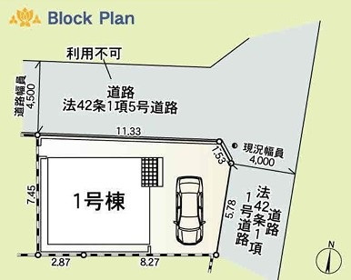 【区画図】 | 大和市福田第79 新築戸建 全1棟