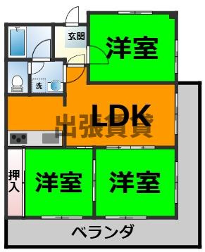 仲介手数料0円！！マンションFTYの間取り