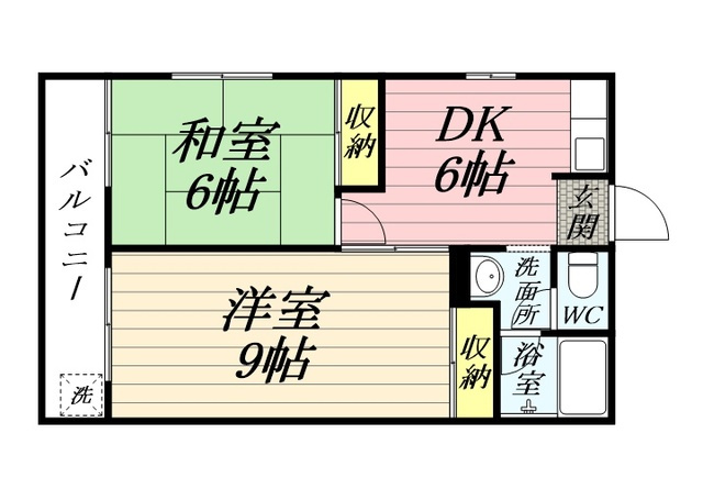 【間取り】 | コーポ黒沢