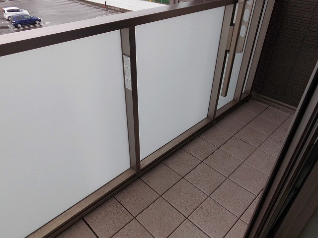 シャーメゾン茜のバルコニー