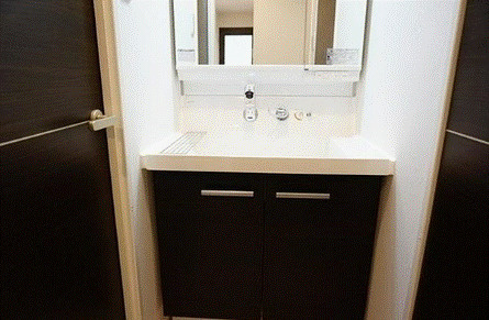 マグノリアコートの洗面所