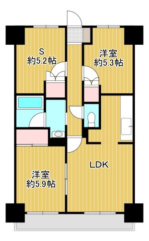 リュウ壱番館の間取り
