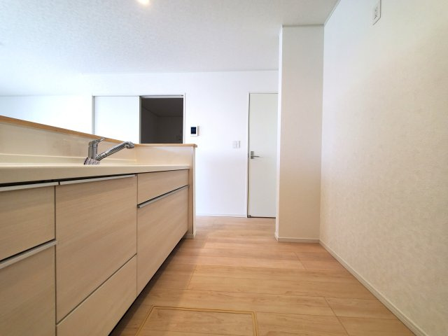 三郷市　早稲田6丁目　新築戸建　全4棟のキッチン|きれいなキッチンです