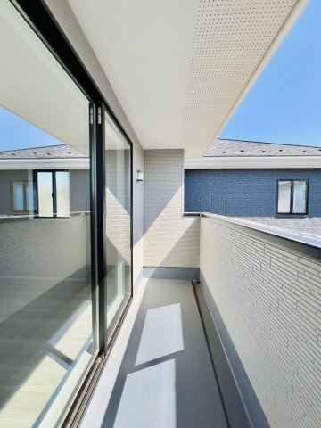 伊勢崎市今泉町のバルコニー|日当たりも良好なバルコニー♪
