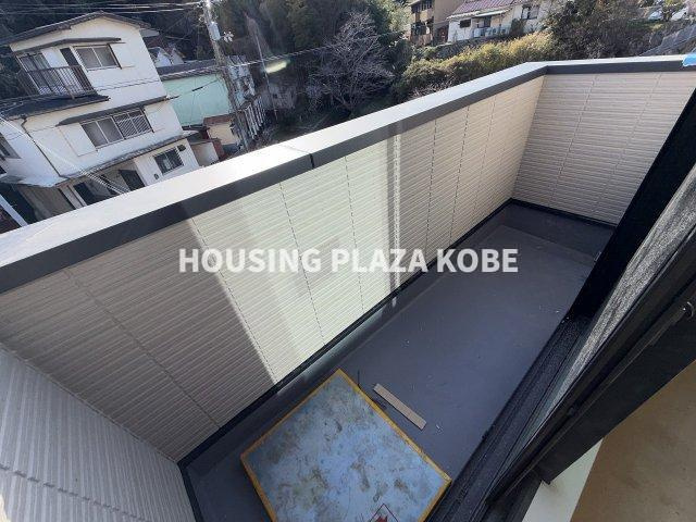 NET-K妙法寺Ⅱのバルコニー