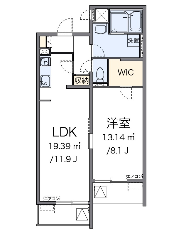 ＫＯＥＭＯＮふじの間取り