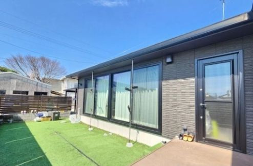 都城市五十町の中古一戸建の庭