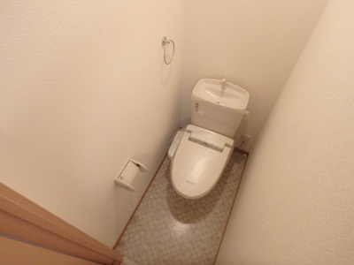 【トイレ】 | ニューコーベビル | 落ち着いたトイレです