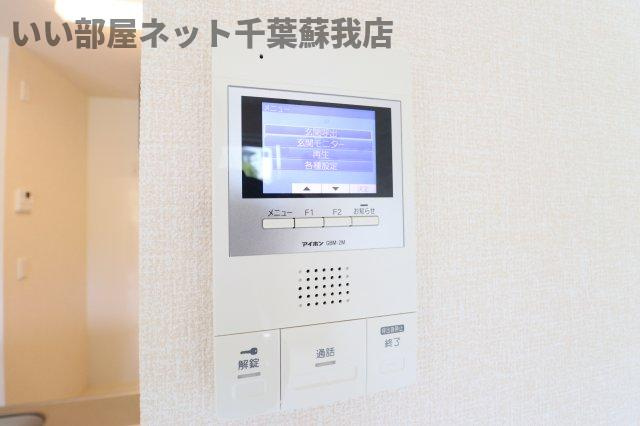 D-roomちはら台Cのセキュリティ|TVモニターホン付きでセキュリティ面も安心！