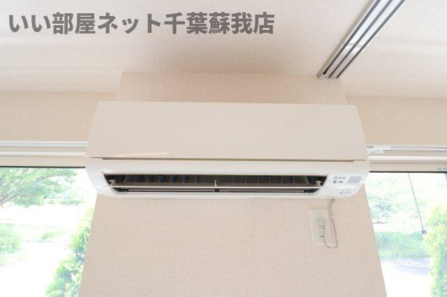 D-roomちはら台Cの設備|エアコン