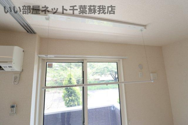 D-roomちはら台Cの内装|室内物干し機