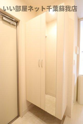 D-roomちはら台Cの玄関|シューズボックス