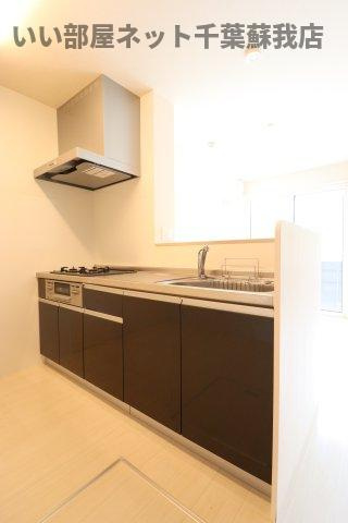 D-roomちはら台Cのキッチン|キッチンでお料理をお楽しみください