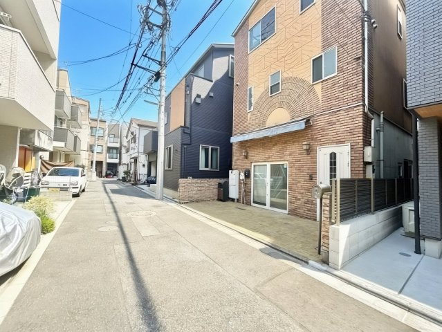 品川区荏原6丁目　中古戸建の前面道路含む現地写真|現地写真