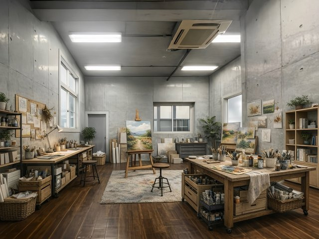 品川区荏原6丁目　中古戸建の洋室|家具・小物は全てCGです。