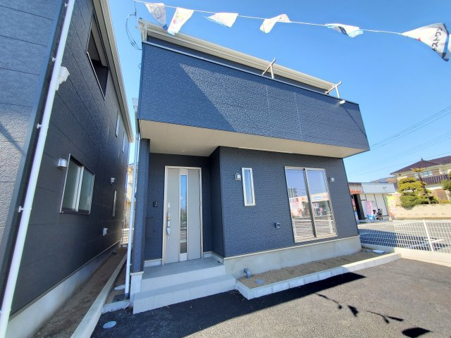 三郷市　早稲田6丁目　新築戸建　全4棟の前面道路含む現地写真|前面道路含む現地写真です