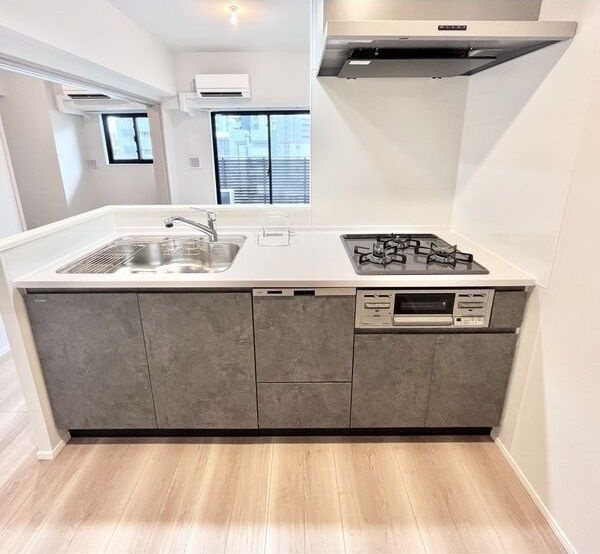 S-RESIDENCE大曽根bresaのキッチン|カウンターキッチン　食洗器ビルドイン♪